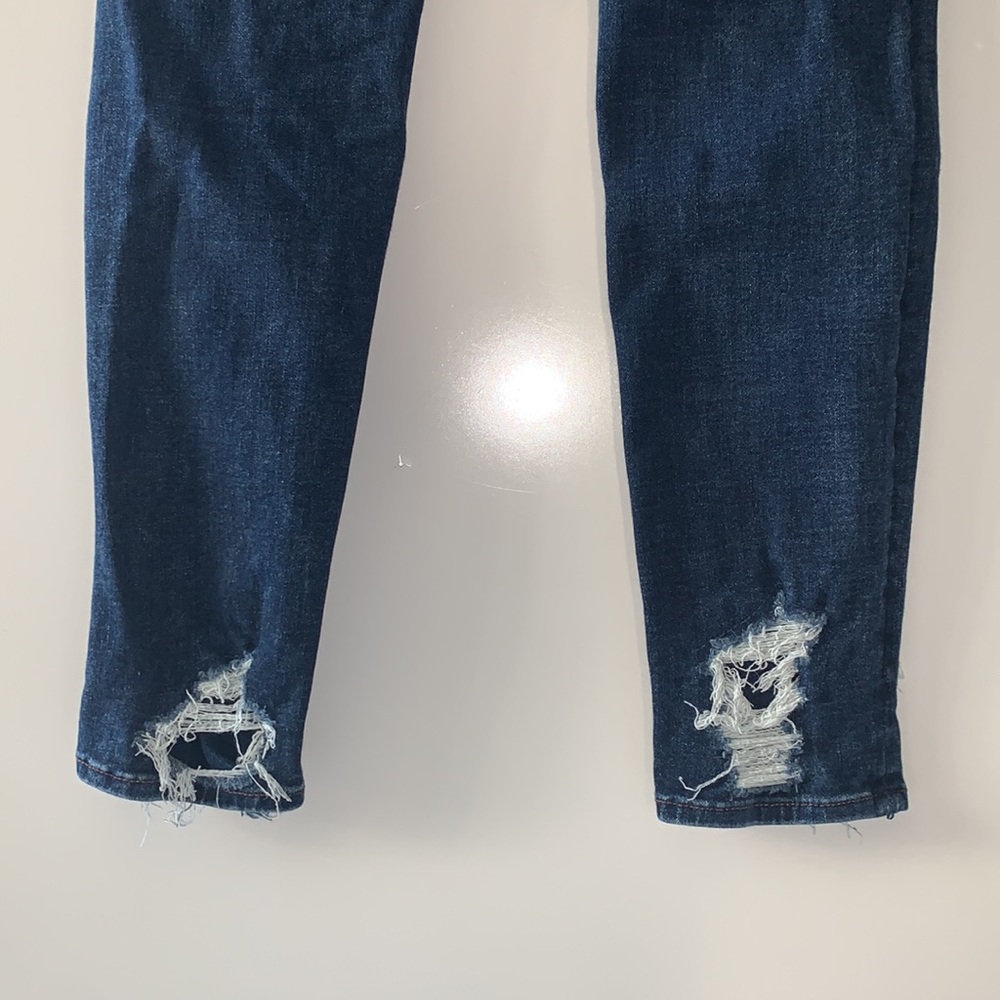 American Eagle Outfitters Dream Jean Distressed Jeggings Size 6 - Picture 6 of 10